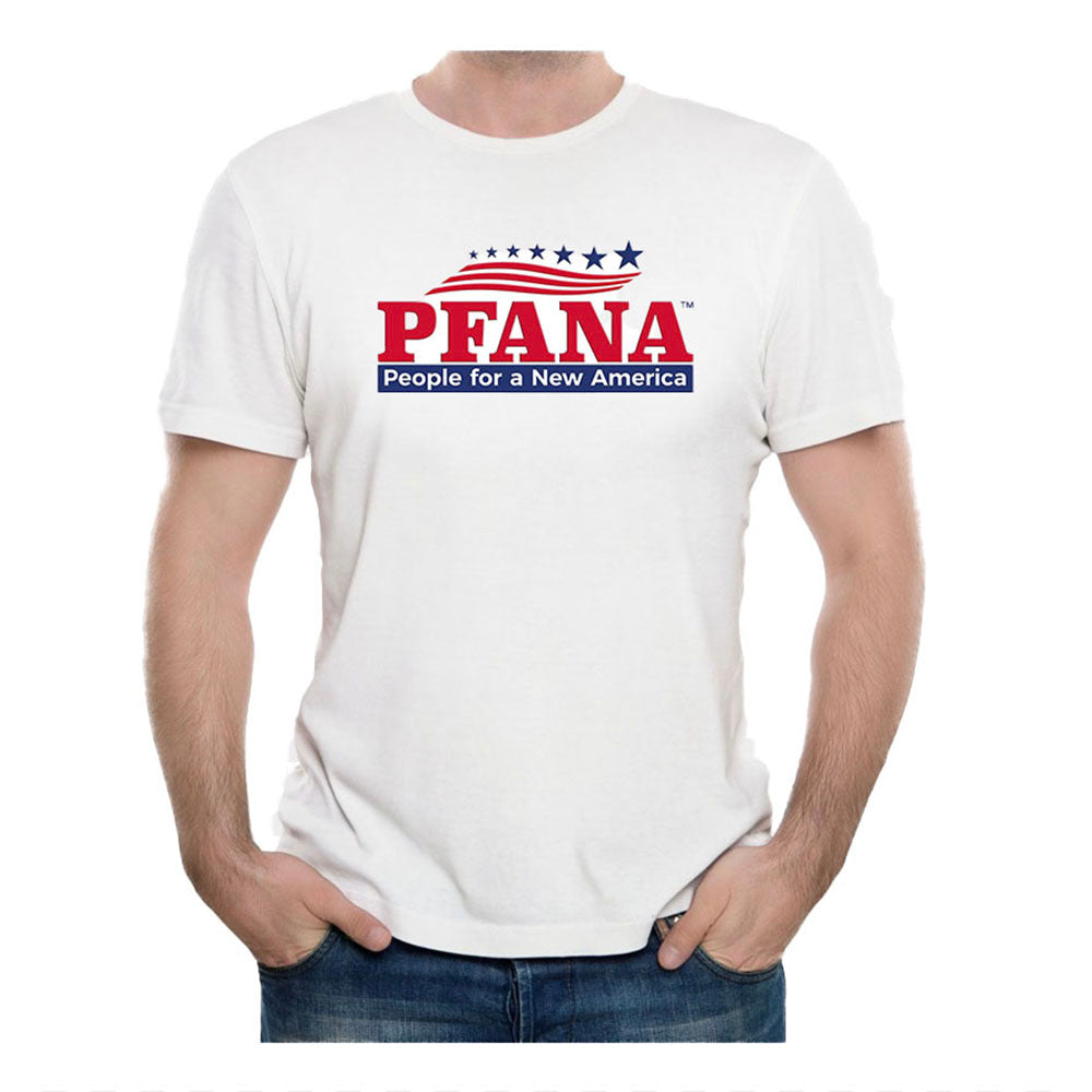 Short Sleeve T-Shirt White w/ PFANA Logo